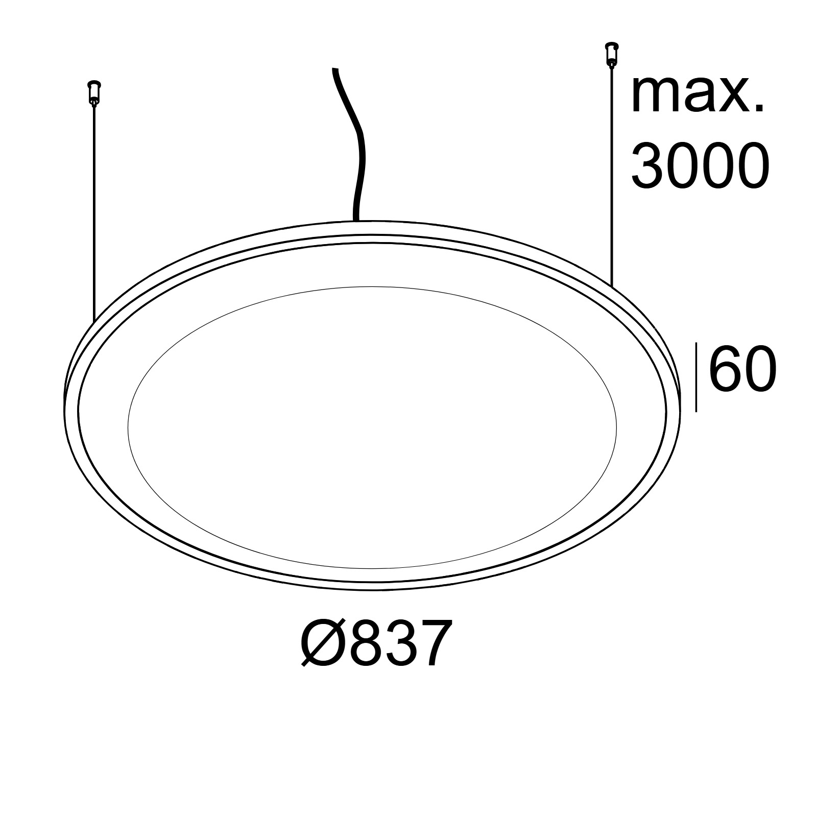 SOLI - SHHH PLUS 90/4 SCARLET DIM5 B черный Delta Light подвесной светильник 2