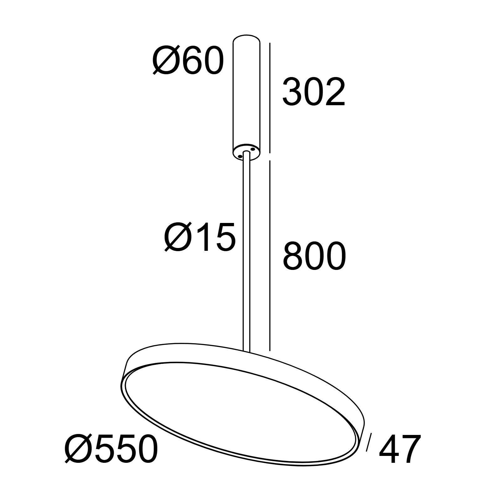 MULTINOVA 55 OK 400 930 B черный Delta Light подвесной светильник 12