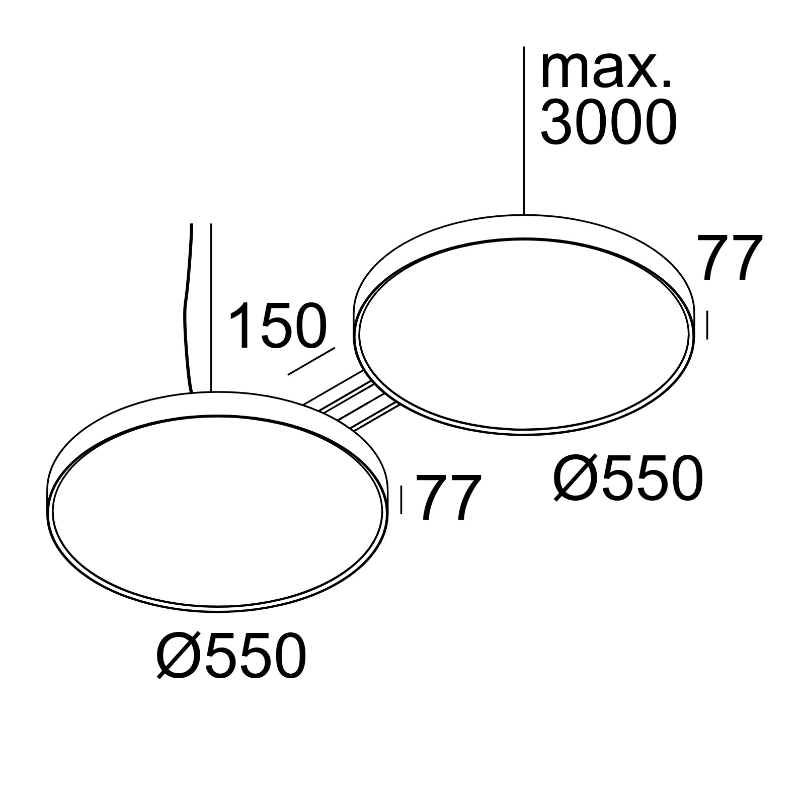 MULTINOVA 255 930 DIM4 GC золото цветное Delta Light подвесной светильник 2