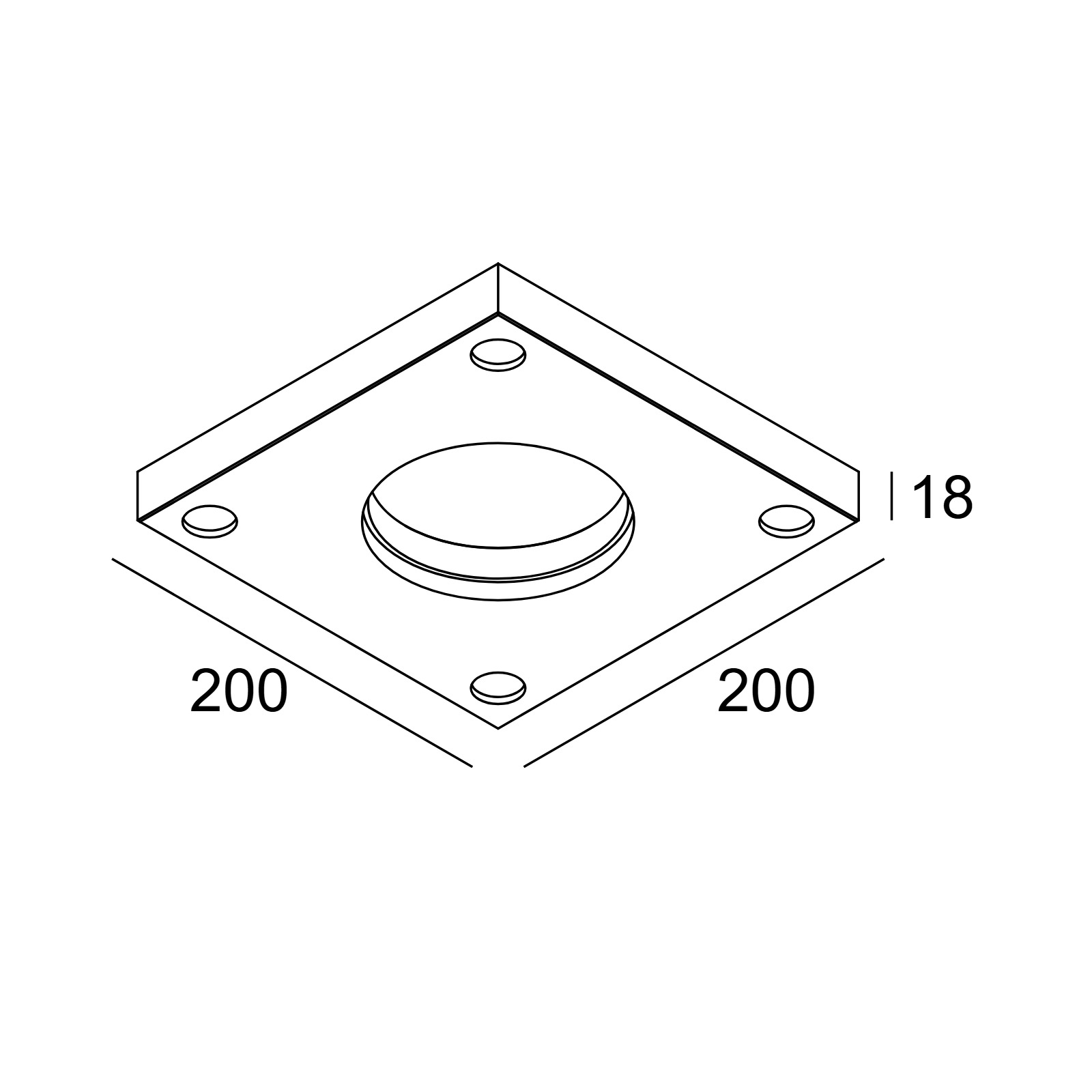 MOUNTING KIT ENTERO RD-S CSC Delta Light монтажный комлект