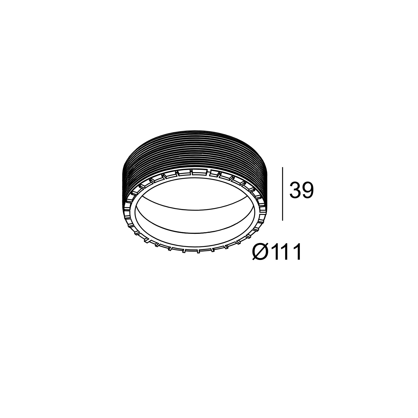 MOUNTING KIT ENTERO RD-M WSC Delta Light монтажный комлект