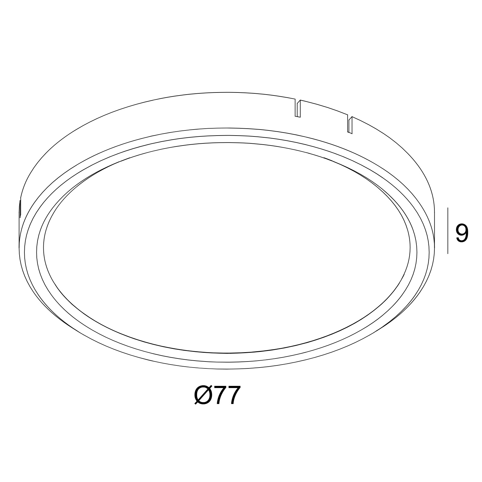 ENTERO L GLASS SBL Delta Light аксессуар 2