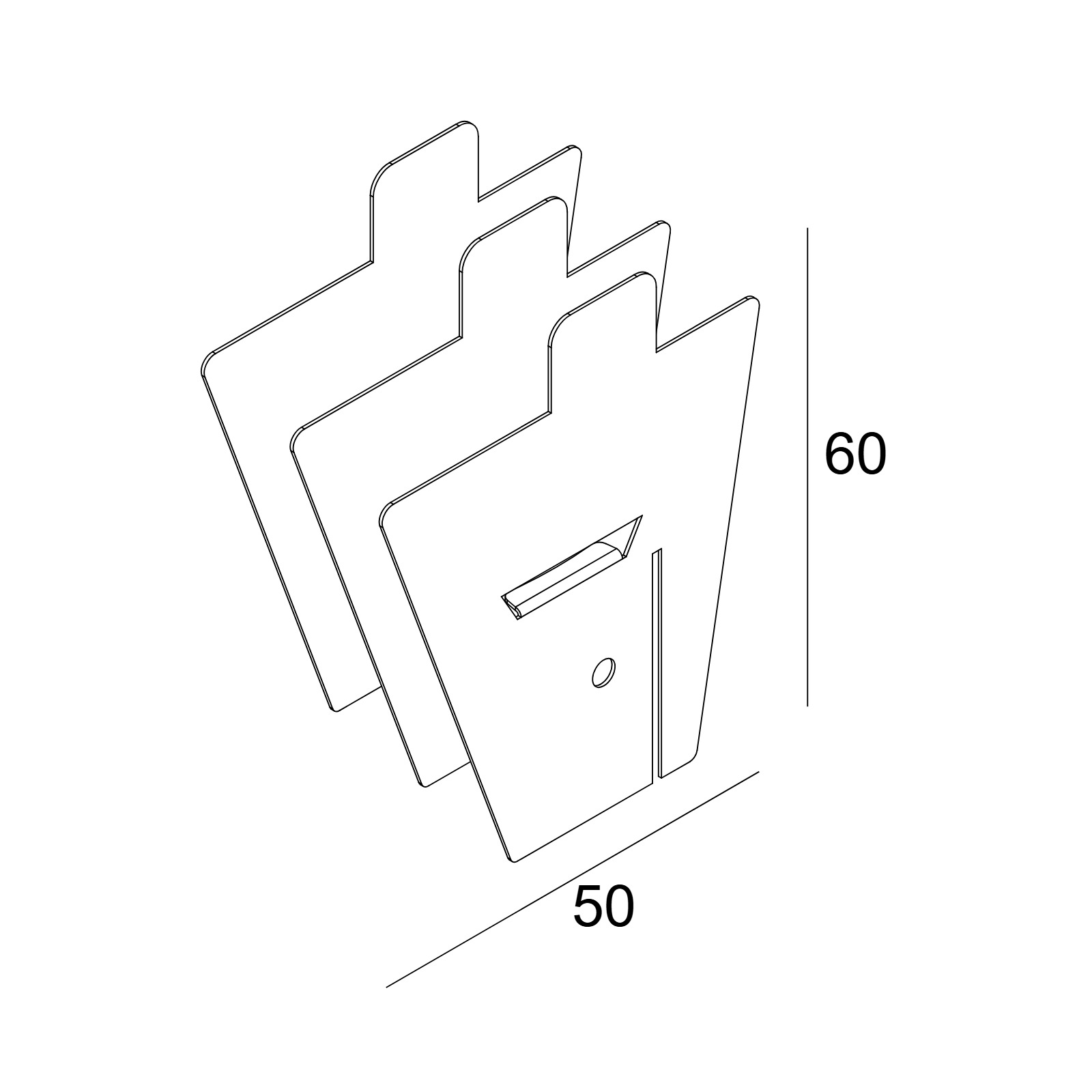 ENTERO RD-L MOUNTING SET S2 Delta Light монтажный комплект