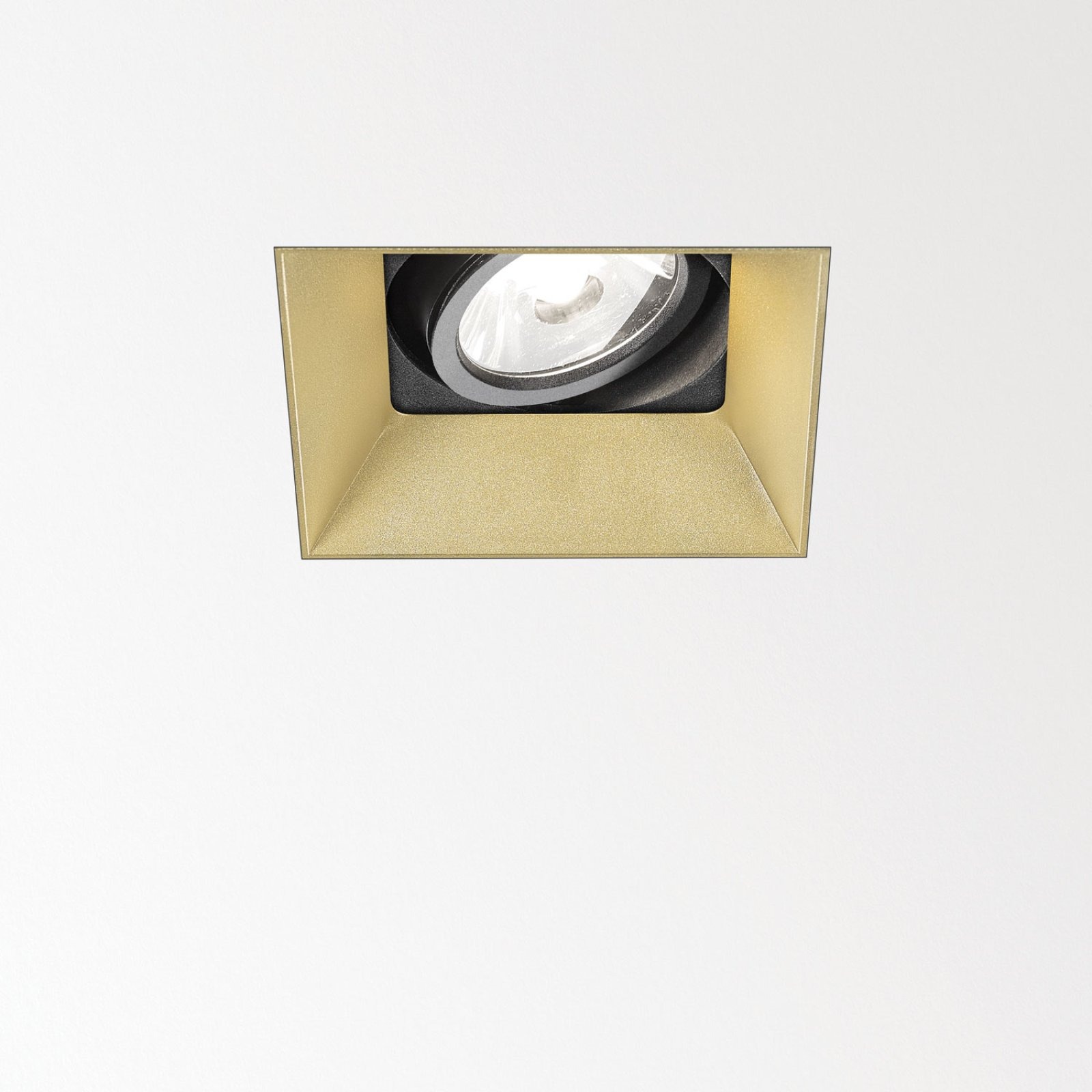 ENTERO SQ-M TRIMLESS 92710 GC золото цветное Delta Light Встраиваемый поворотный потолочный светильник