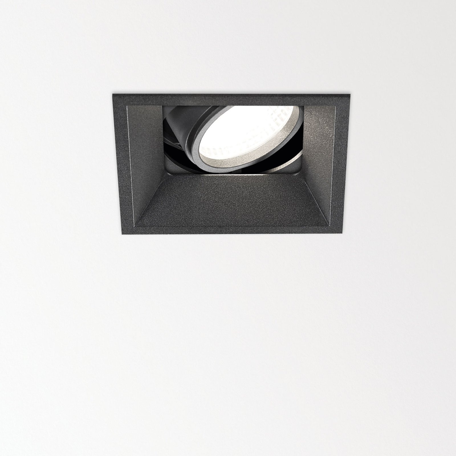 ENTERO SQ-M X 92718 B черный Delta Light уличный встраиваемый в потолок светильник 7
