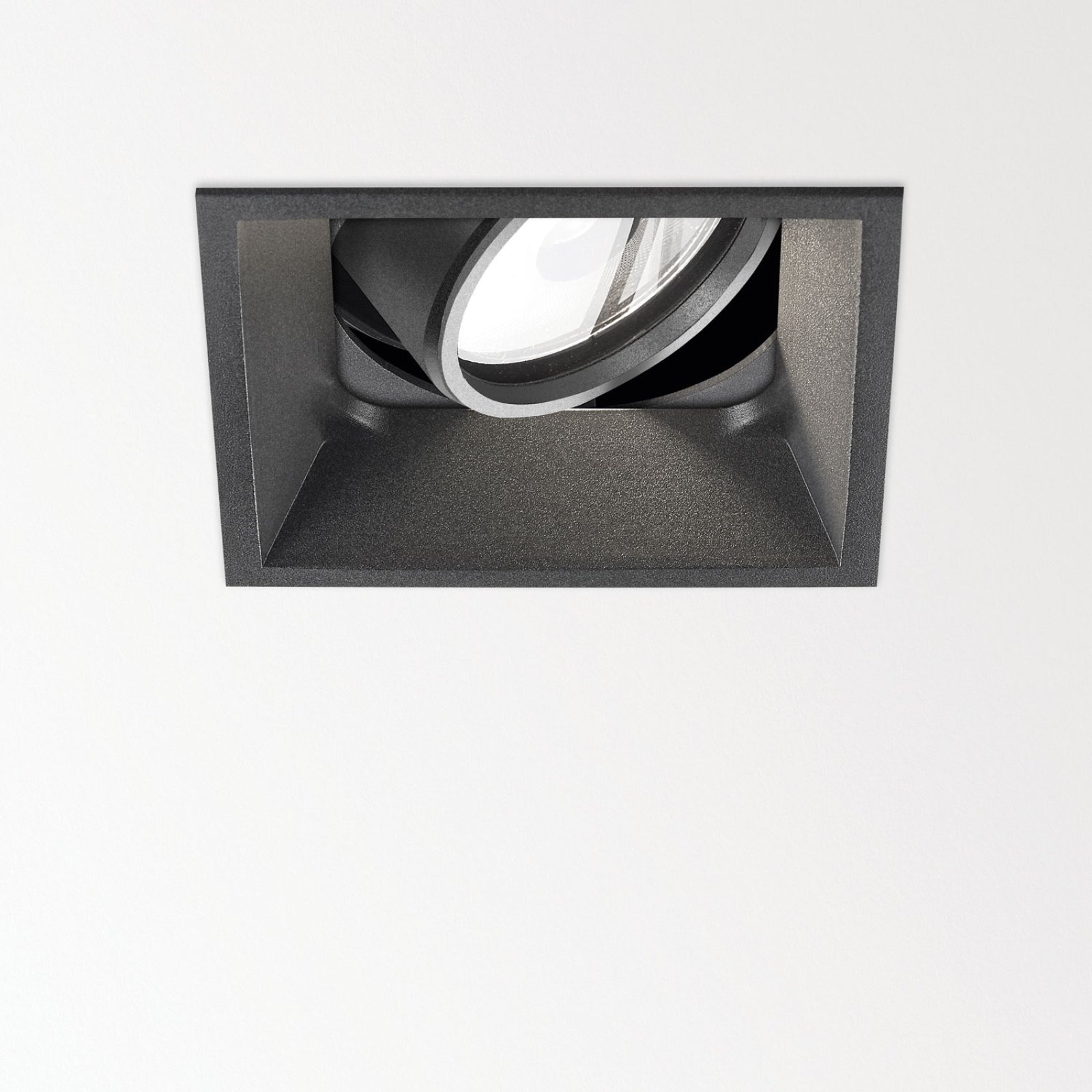 ENTERO SQ-L X 92710 B черный Delta Light уличный встраиваемый в потолок светильник 5