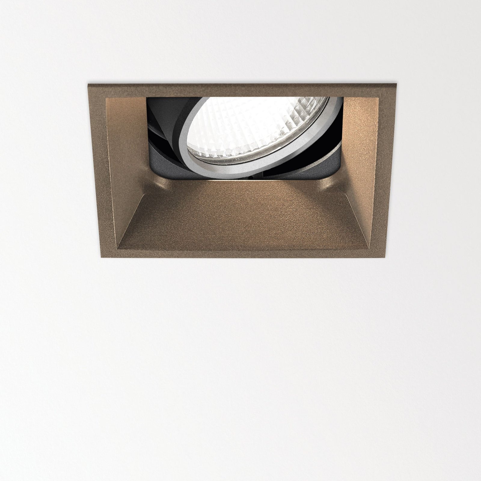 ENTERO SQ-L X 92718 B черный Delta Light уличный встраиваемый в потолок светильник 5