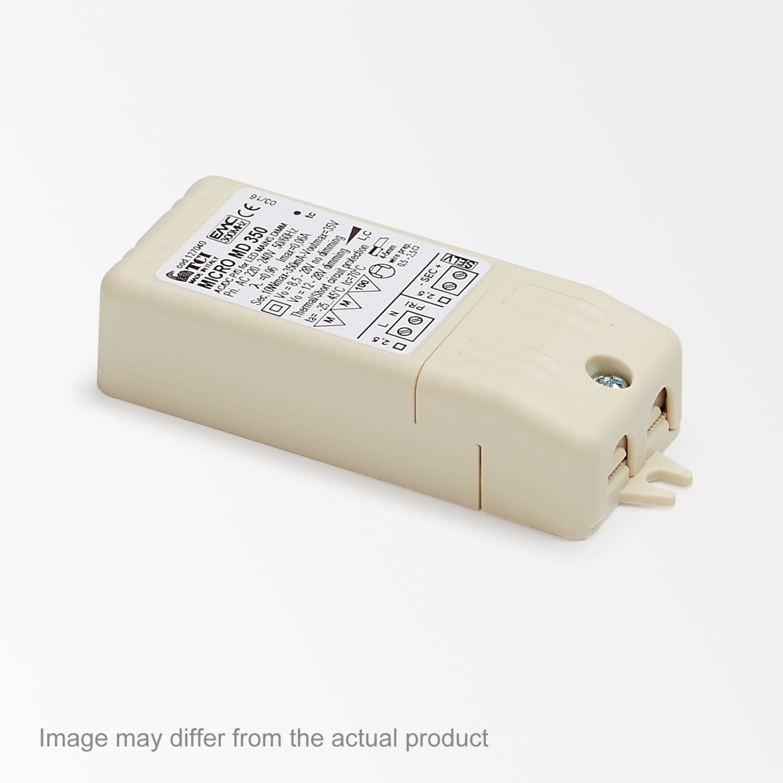Блоки питания LED ACCESSOIRE/OPTION Delta Light LED POWER SUPPLY 350mA-DC / 10W DIM