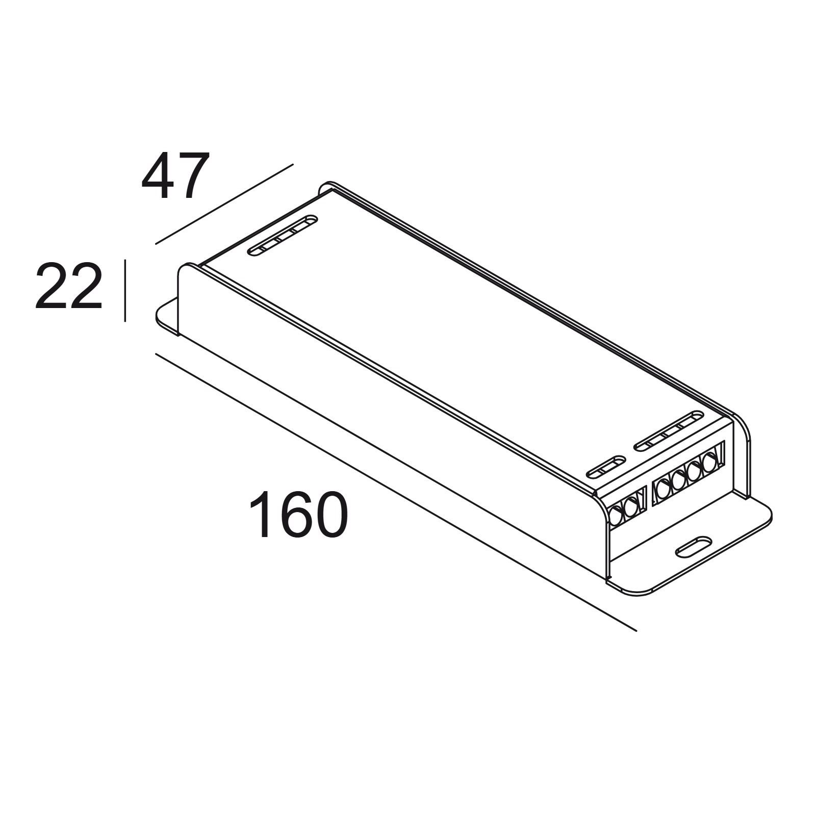 LED DIMMODULE 24V / 3CH / 6A DIM ПРА, балласты и трансформаторы Delta Light 2