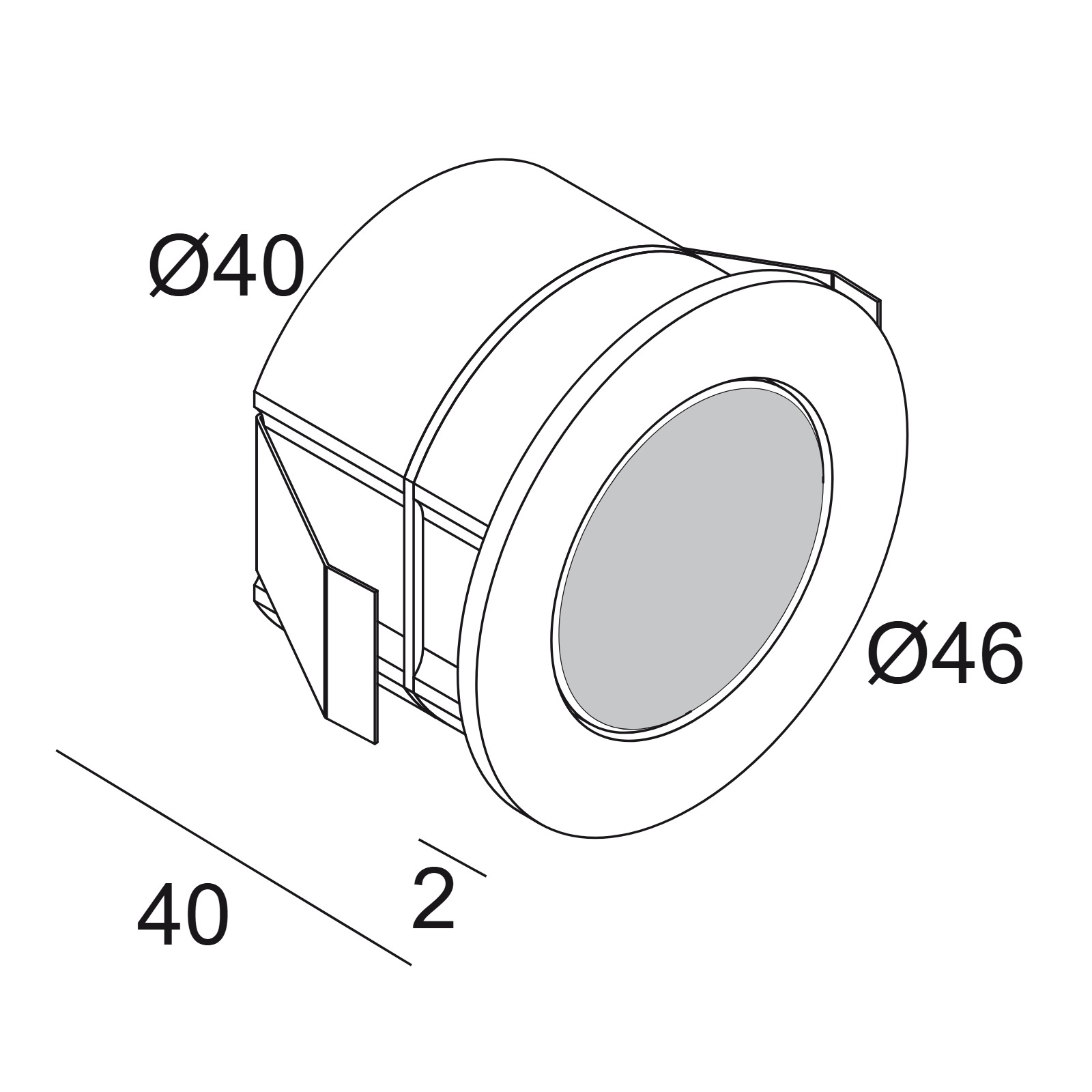 LEDS C R ST WW ANO алюм. анодированный Delta Light встраиваемый в стену уличный светильник 2