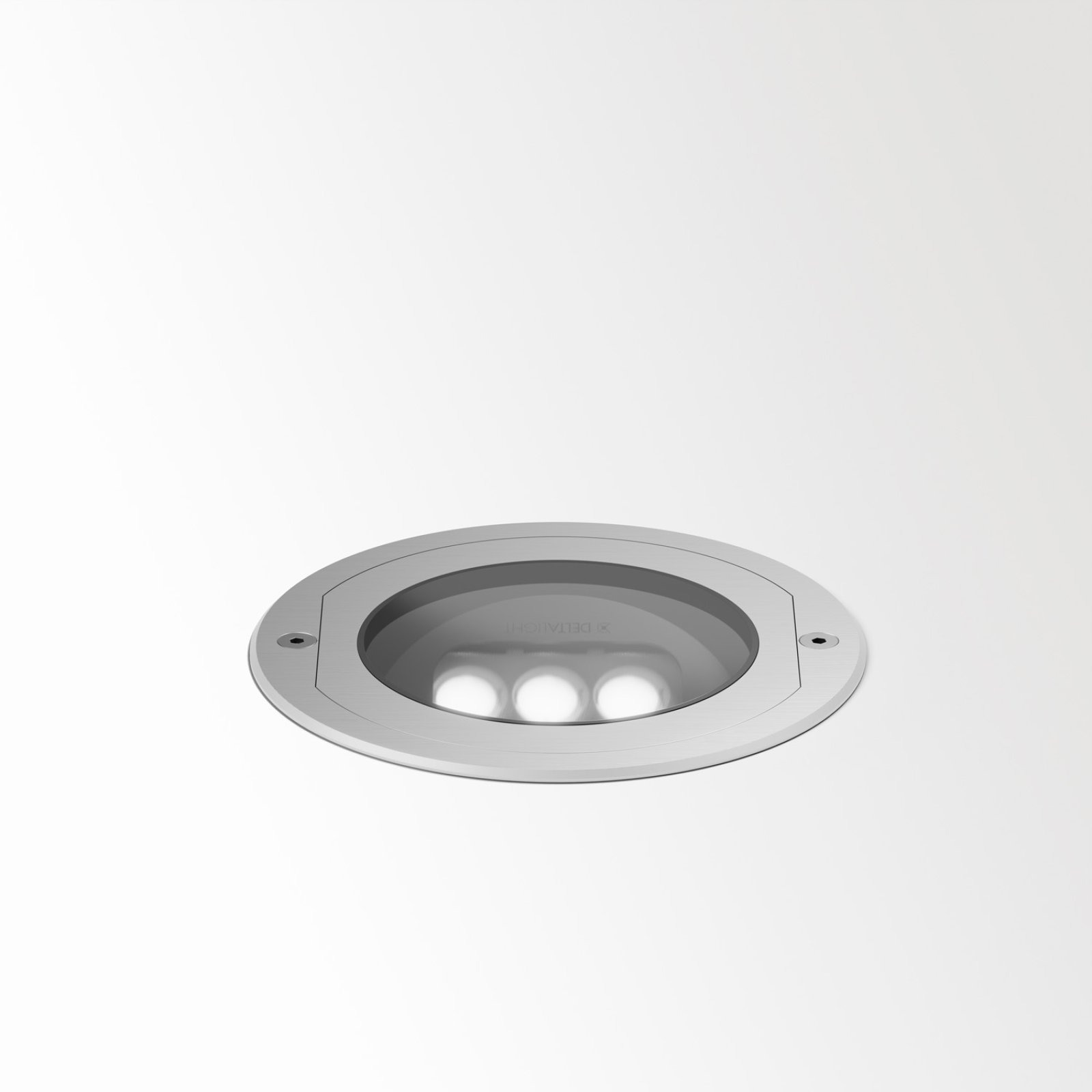 LOGIC 190 R OK LINEAR H 927 INOX нерж. сталь Delta Light грунтовый светильник