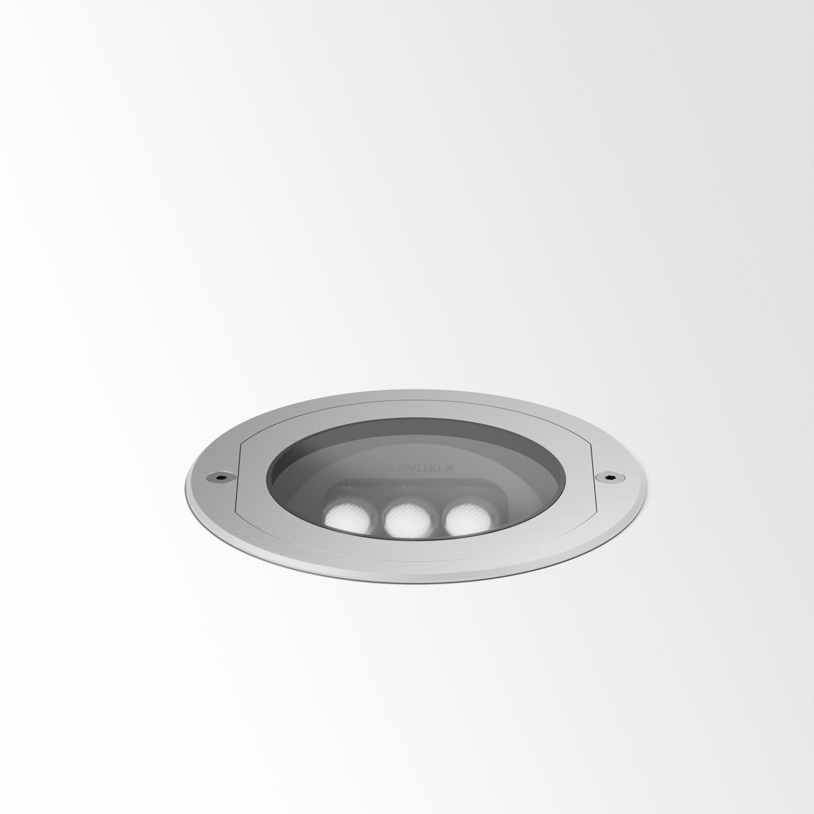 LOGIC 190 R OK WALLWASH 927 INOX нерж. сталь Delta Light грунтовый светильник