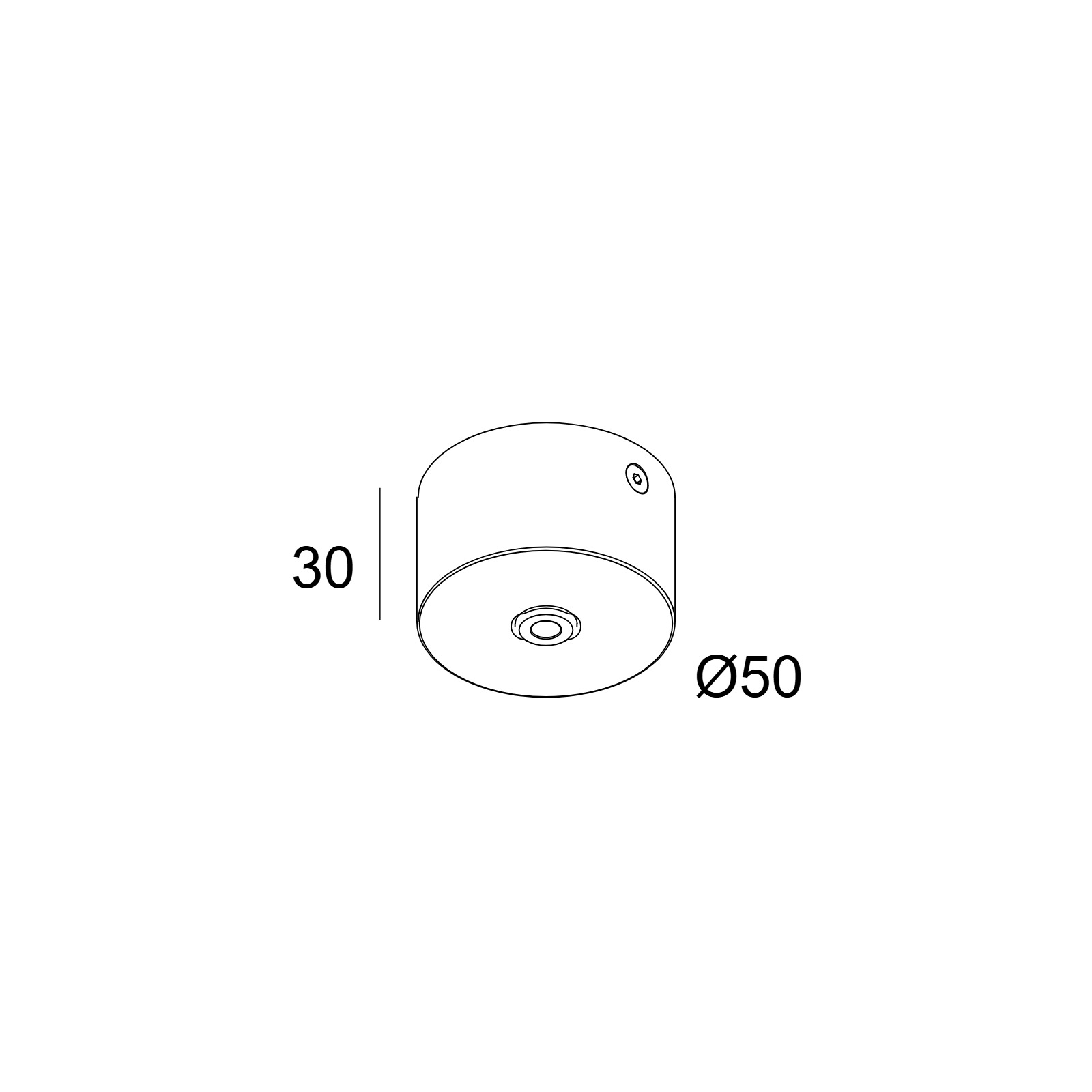 CEILING BASE 1 x PLUG-IN 48V B черный Delta Light ICP 2
