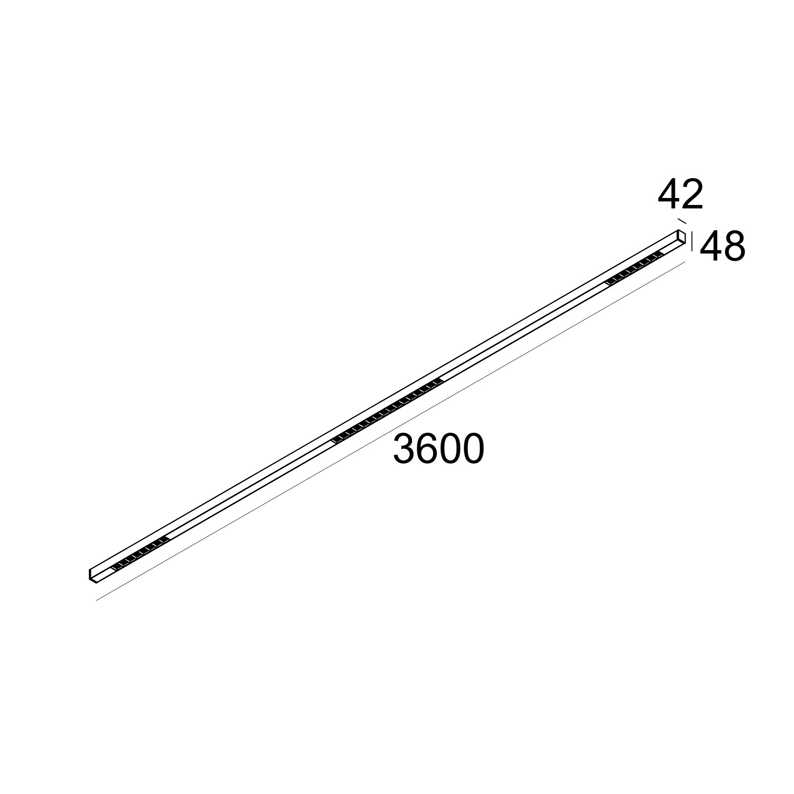 SUPERNOVA FLAT 65 DOWN-UP 930 B черный Delta Light подвесной светильник 11