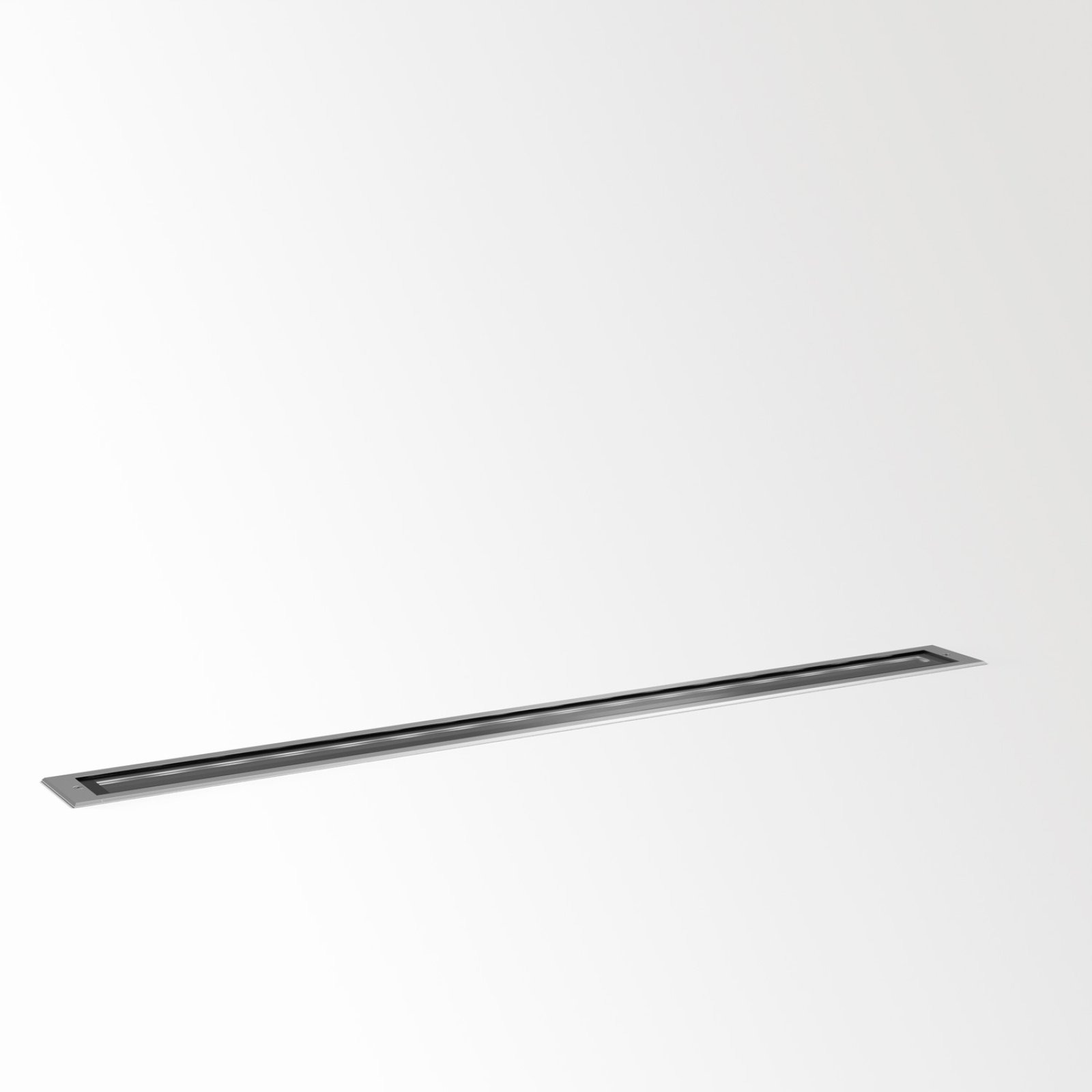 LOGIC LINEAR 880 WALLGRAZER AG 927 INOX нерж. сталь Delta Light линейный грунтовый светильник