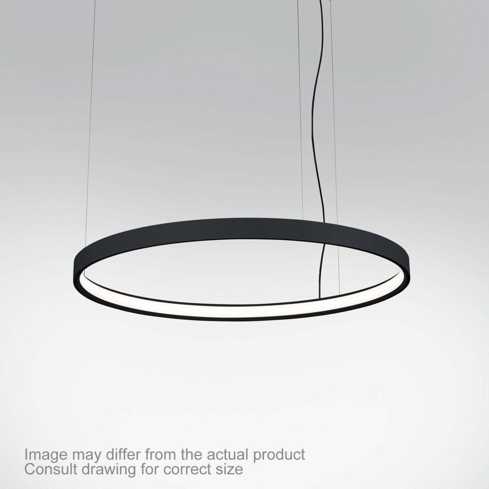 SUPERLOOP HC 120 SBL 930 B черный Delta Light подвесной светильник