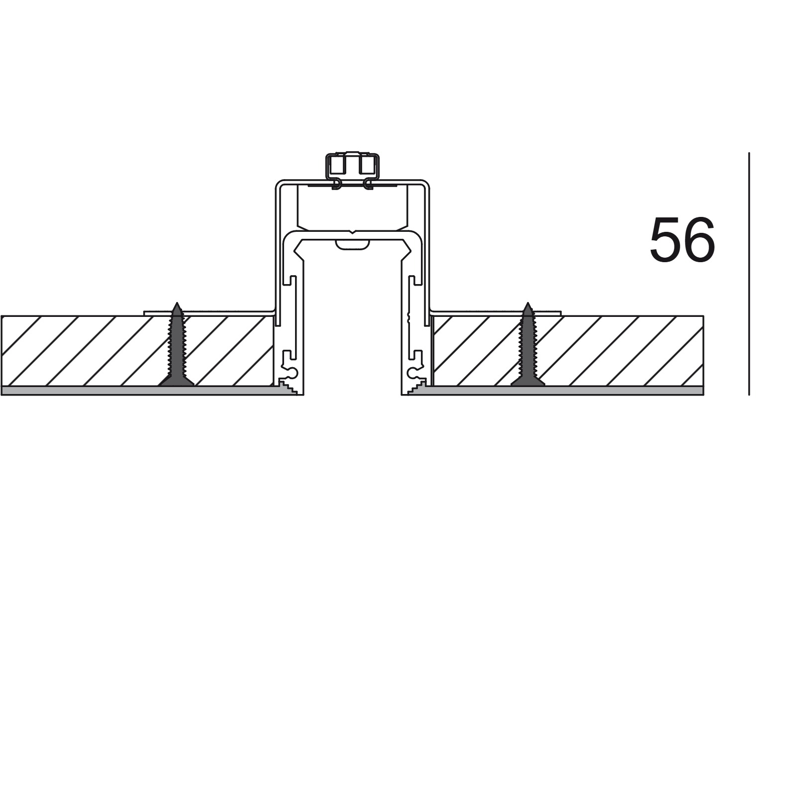 Крепление components DUMMY Delta Light FTL35 TR - CLIP