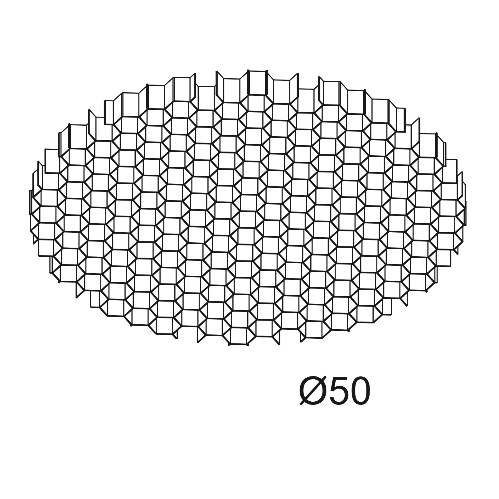 HONEYCOMB 50 B черный Delta Light аксессуар 2