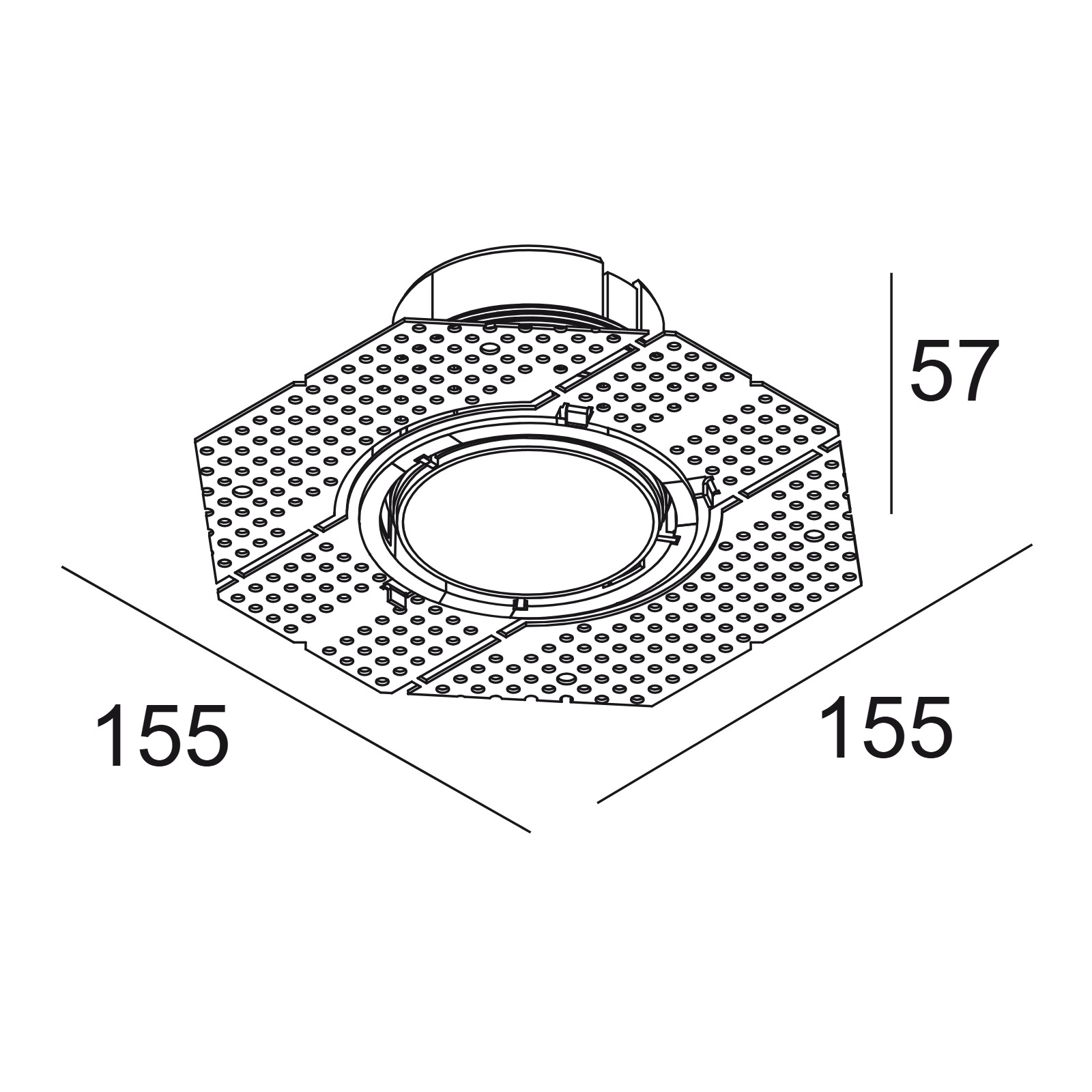 Монтаж kits MOUNTING KIT Delta Light MOUNTING KIT R60 TRIMLESS O.F.A.