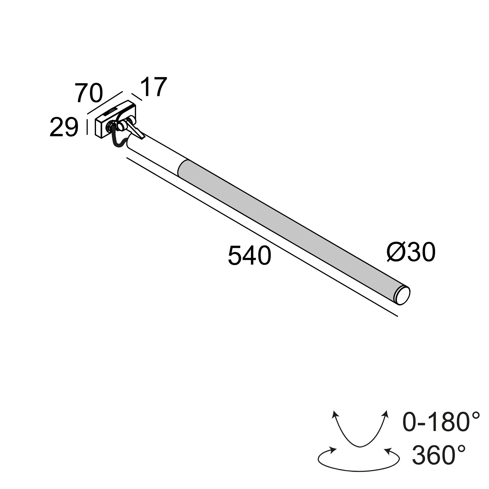 SUPERLOOP-XY180 930 MDL B черный Delta Light подвесной светильник 2