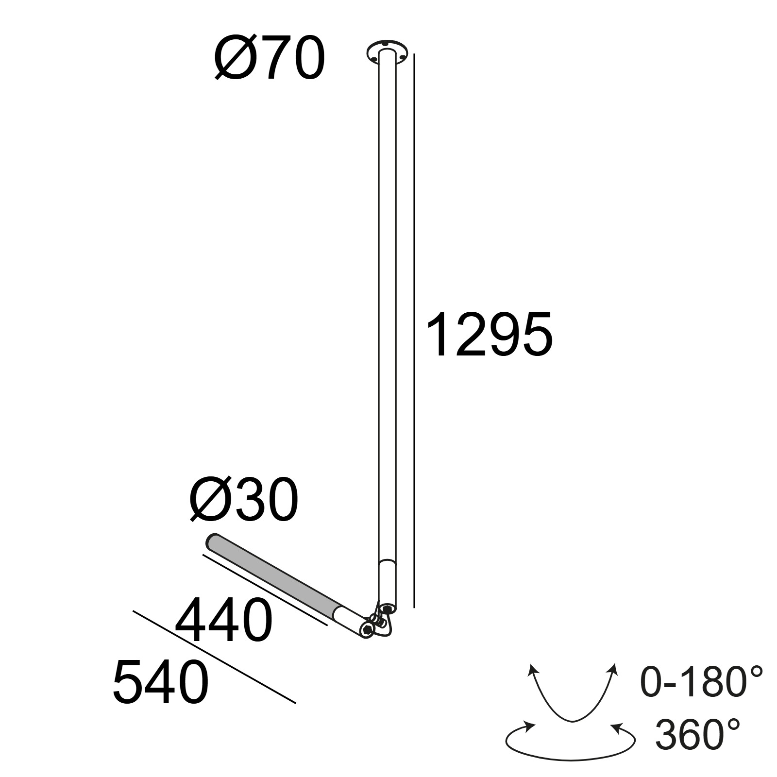 XY180 S121 B черный Delta Light накладной потолочный светильник 2