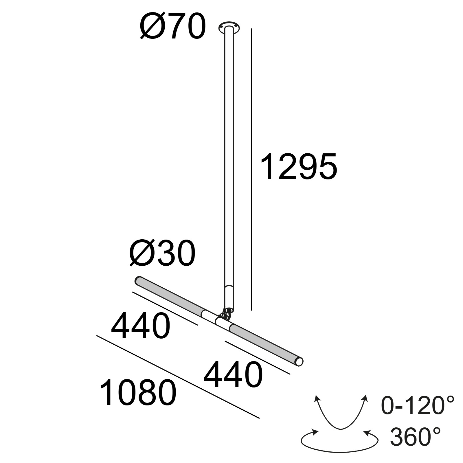 XY180 S122 B черный Delta Light накладной потолочный светильник 2
