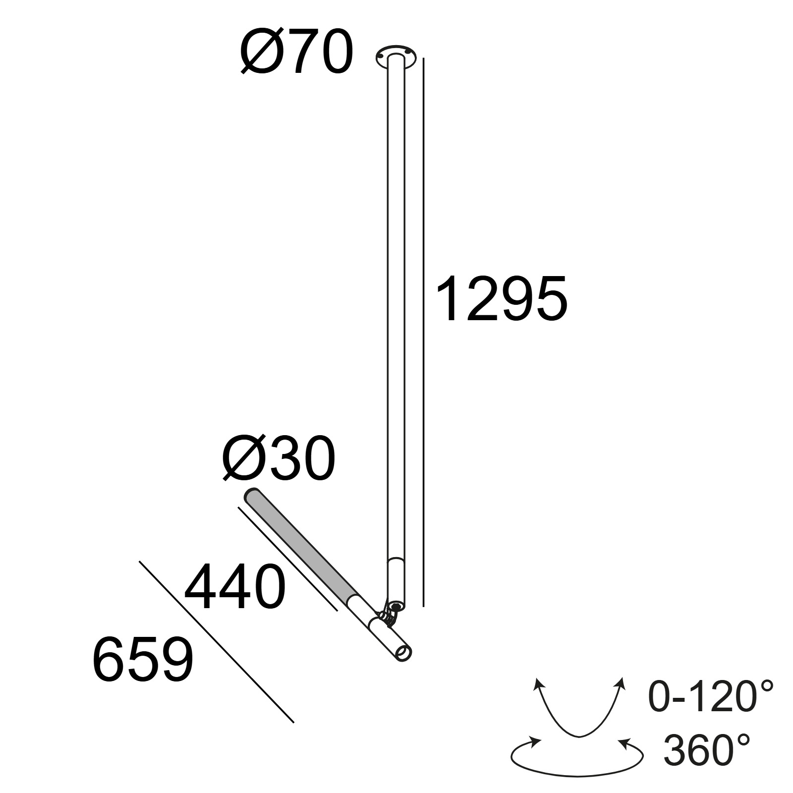XY180 S121 MINI B черный Delta Light накладной потолочный светильник 2