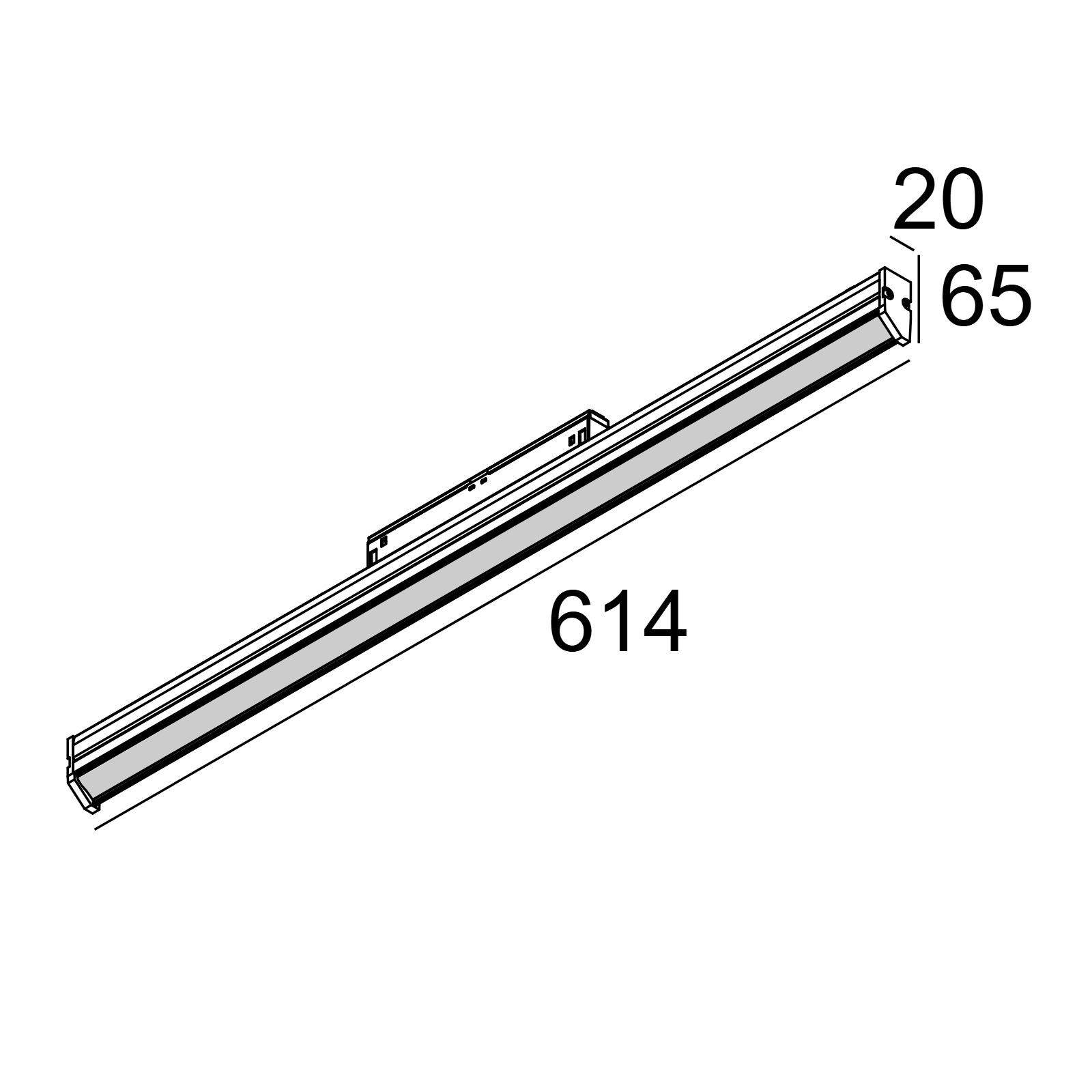 M - DOT.COM WALLWASH 06 927 DIM5 B черный Delta Light светильник 2