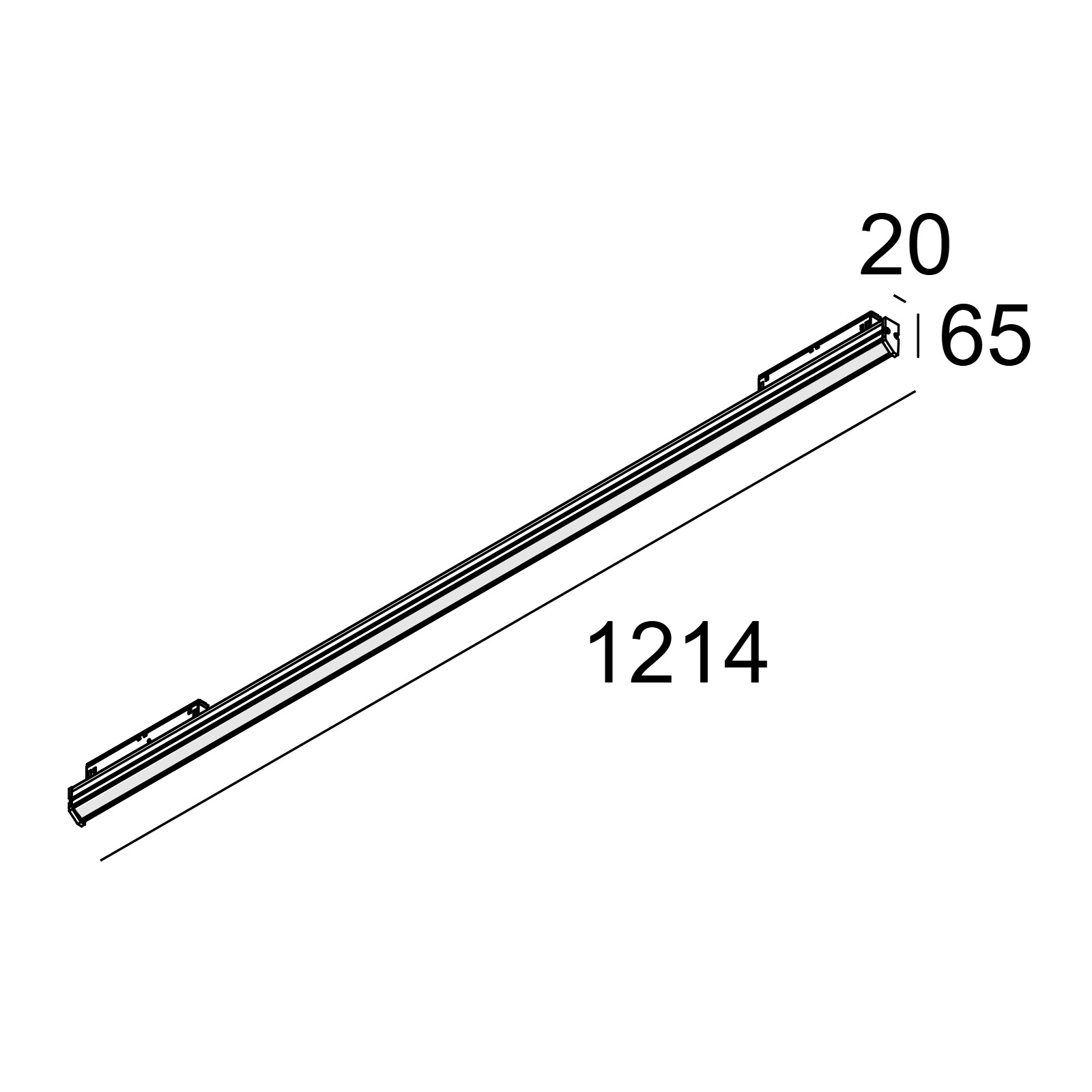 M - DOT.COM WALLWASH 12 927 DIM5 B черный Delta Light светильник 2