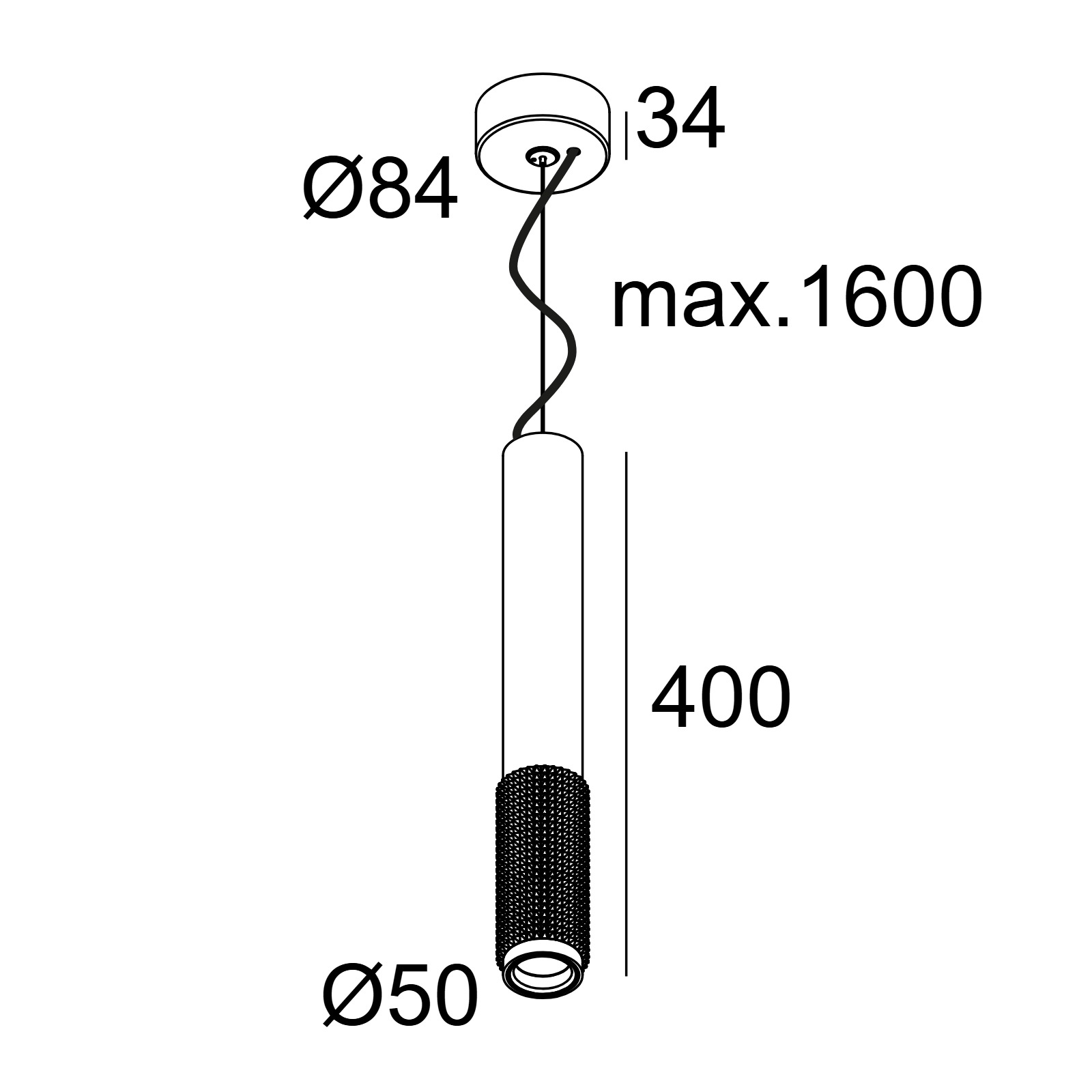 PUNK 451 C 92740 DIM8 B черный Delta Light подвесной светильник 2