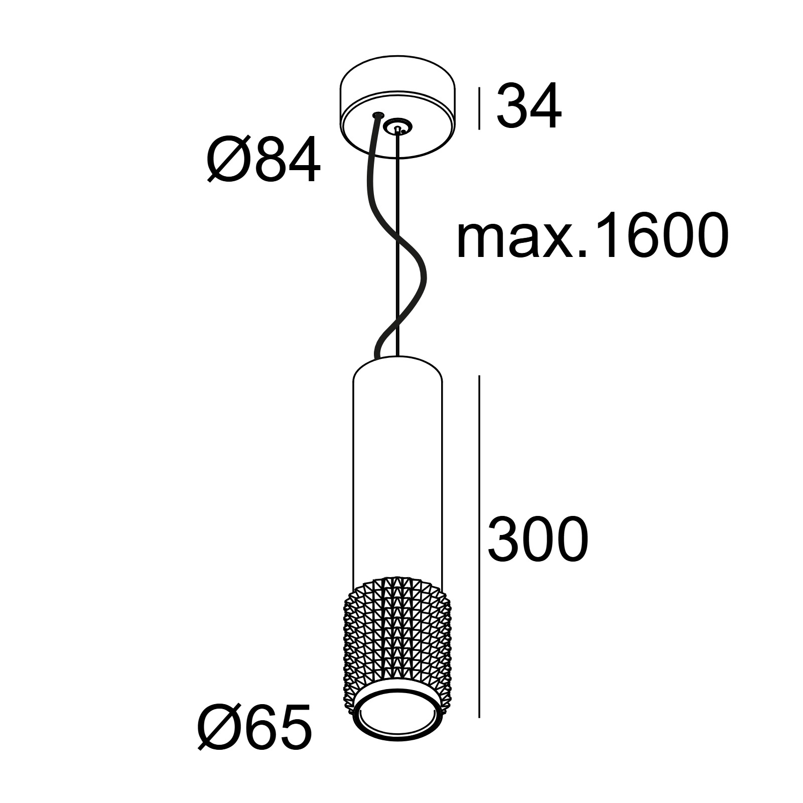 PUNK 621 C Hi BP черный чистый Delta Light подвесной светильник 2