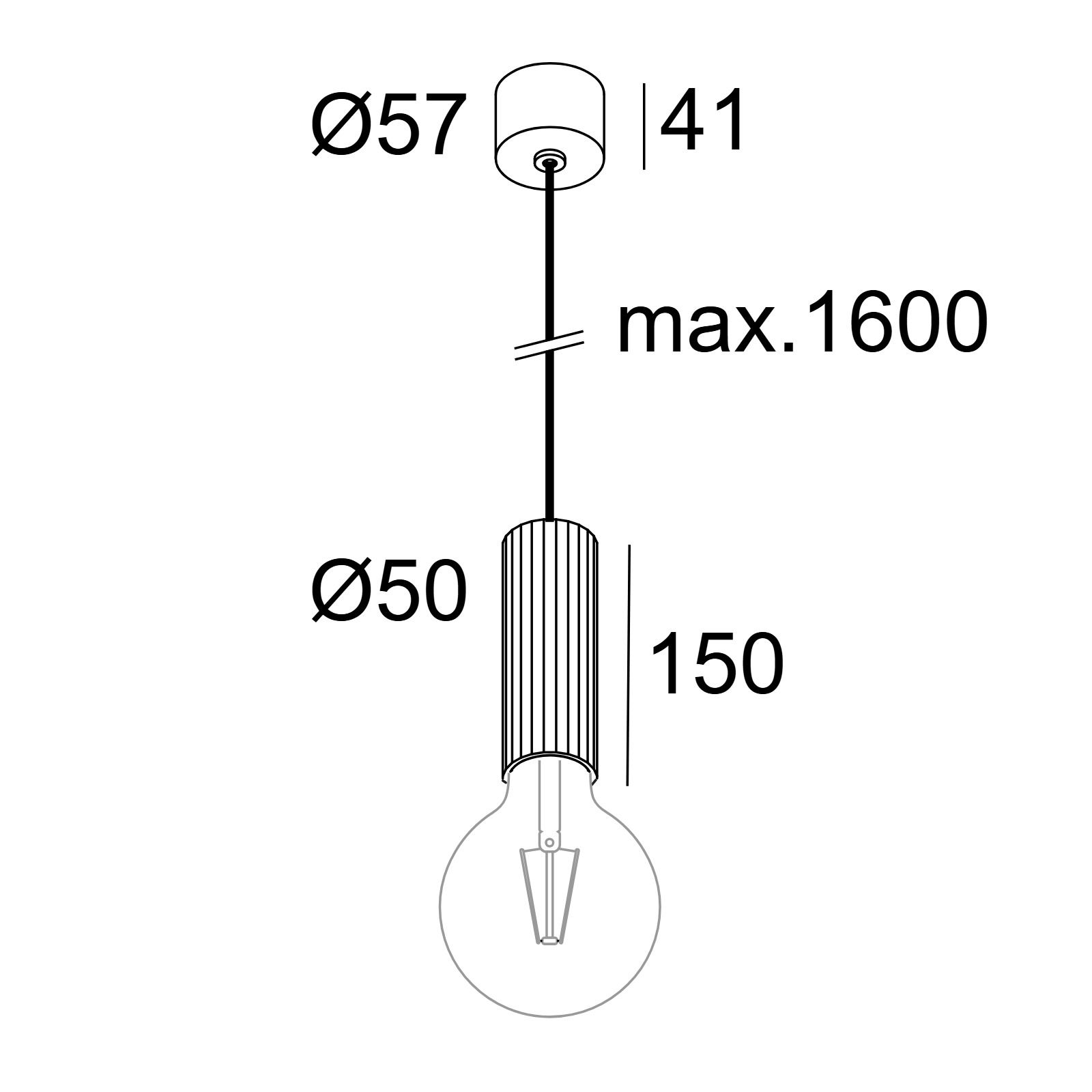 HEDRA 451 C E27 BBR черная бронза Delta Light подвесной светильник 2
