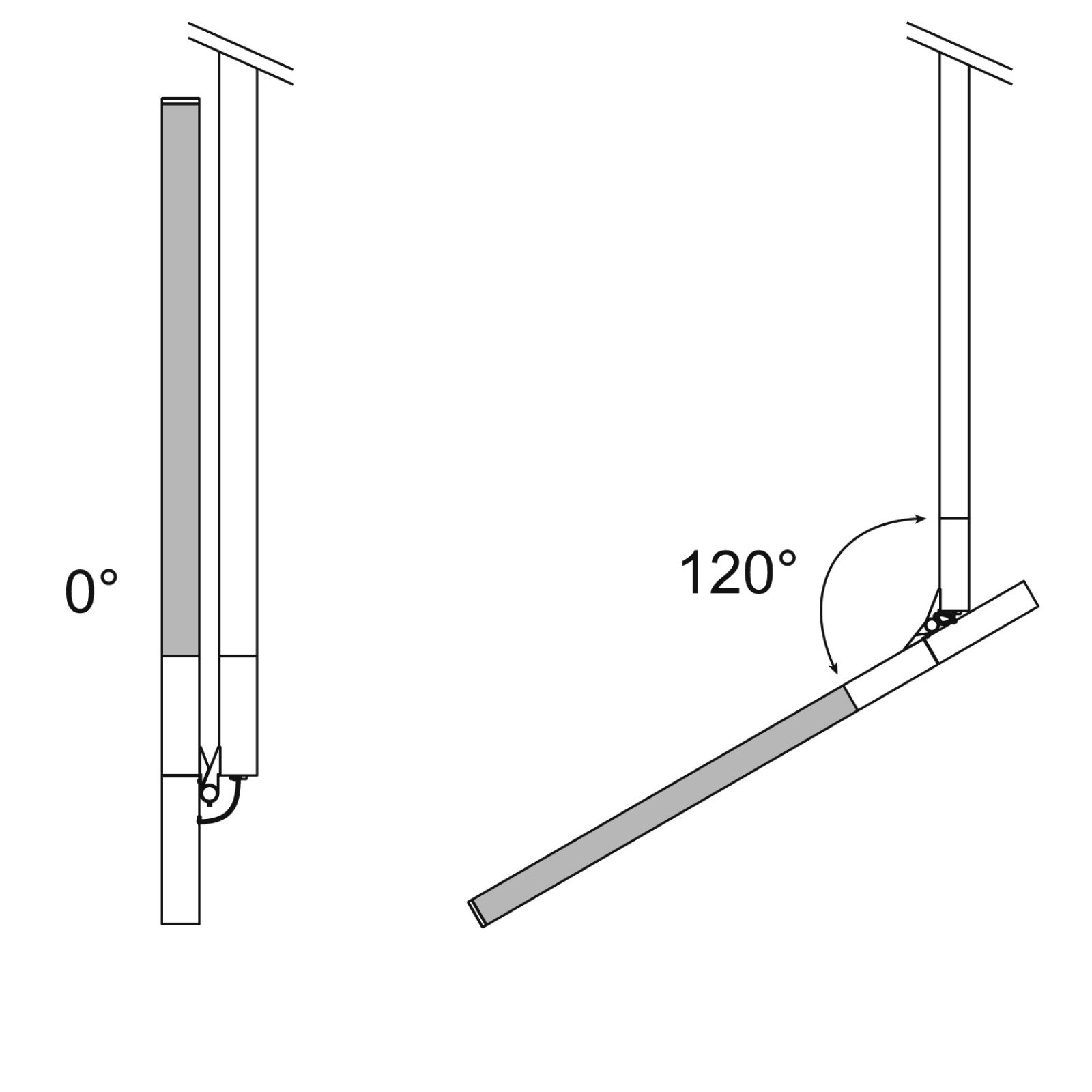 XY180 S121 PUNK B черный Delta Light накладной потолочный светильник 4